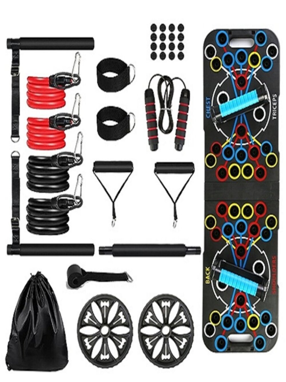 Multifunctional Push Up Board Training Equipment With 15 Fitness Accessories - Picture 5 of 5